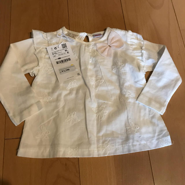 ZARA KIDS(ザラキッズ)の新品Tシャツ キッズ/ベビー/マタニティのベビー服(~85cm)(その他)の商品写真