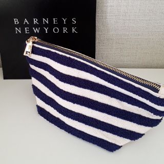 バーニーズニューヨーク(BARNEYS NEW YORK)の◆新品◆バーニーズニューヨーク　ストライプポーチ(ポーチ)