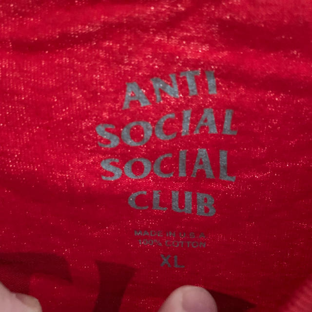 ANTI(アンチ)のANTI SOCIAL SOCIAL CLUB TTTOPTR様 メンズのトップス(Tシャツ/カットソー(半袖/袖なし))の商品写真