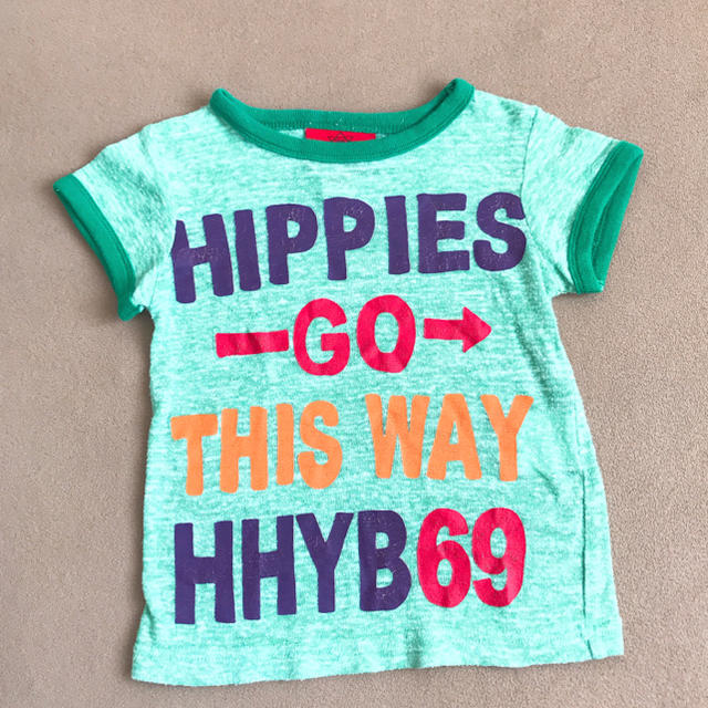 HIPPY HAPPY YUPPY BOO(ヒッピーハッピーヤッピブー)のブーフーウー ヒッピーハッピーヤッピーブー Tシャツ 90 キッズ/ベビー/マタニティのキッズ服男の子用(90cm~)(Tシャツ/カットソー)の商品写真