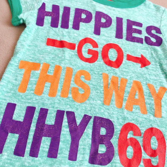 HIPPY HAPPY YUPPY BOO(ヒッピーハッピーヤッピブー)のブーフーウー ヒッピーハッピーヤッピーブー Tシャツ 90 キッズ/ベビー/マタニティのキッズ服男の子用(90cm~)(Tシャツ/カットソー)の商品写真