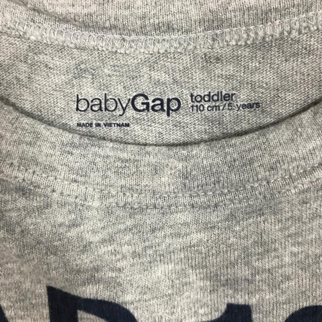 GAP(ギャップ)のGAP 半袖 Tシャツ 110 中古 美品 キッズ/ベビー/マタニティのキッズ服男の子用(90cm~)(Tシャツ/カットソー)の商品写真