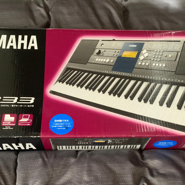 ヤマハ(ヤマハ)のYAMAHA 電子キーボード PSR-E333 楽器の鍵盤楽器(キーボード/シンセサイザー)の商品写真