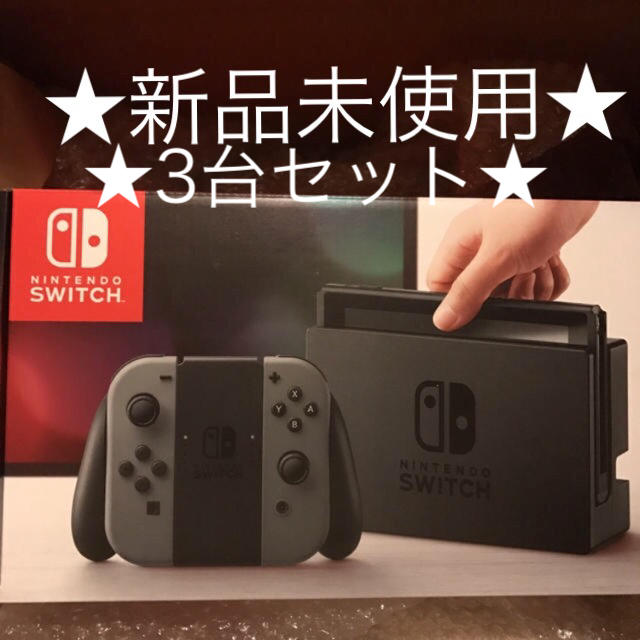 Nintendo Switch 本体 グレー ニンテンドースイッチ 家庭用ゲーム機本体