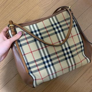 バーバリー(BURBERRY)の【新品未使用】バーバリー トートバッグ ノバチェック(ハンドバッグ)