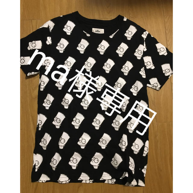 AZUL by moussy(アズールバイマウジー)のAZULbymoussyシンプソンズTシャツ メンズのトップス(Tシャツ/カットソー(半袖/袖なし))の商品写真
