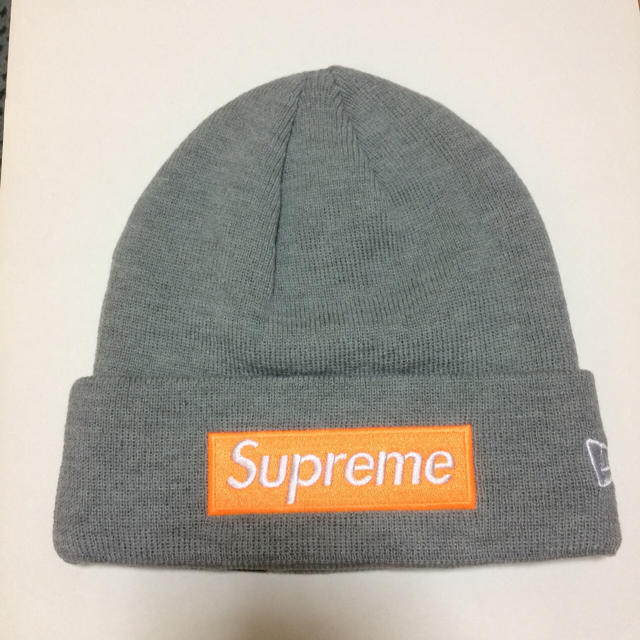 Supreme - Supreme ニット帽 ビーニー ニューエラ ボックスロゴ 2017AWの通販 by タイソン's shop
