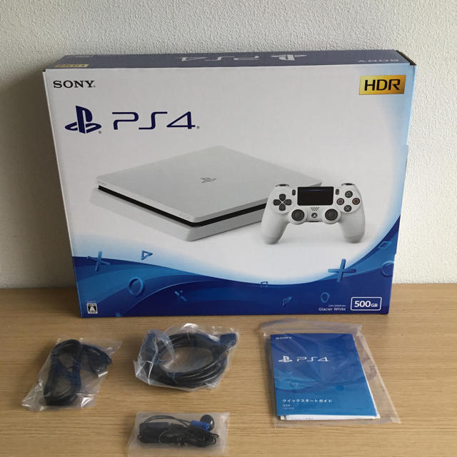 PS4 本体 CUH-2200AB02 ホワイト 500GB 美品