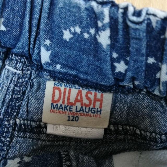 DILASH(ディラッシュ)のDILASH　デニム　ショートパンツ キッズ/ベビー/マタニティのキッズ服女の子用(90cm~)(パンツ/スパッツ)の商品写真