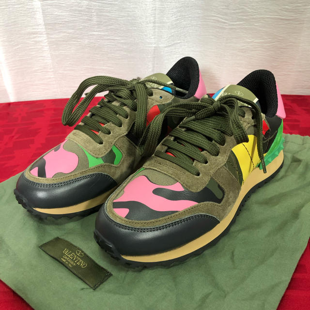 未使用 VALENTINO ヴァレンティノ ロックスタッズ スニーカー 正規品