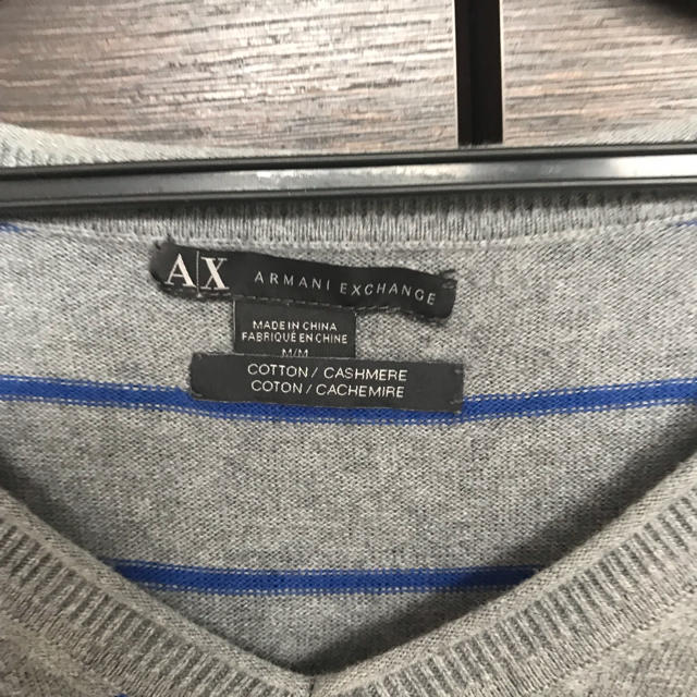 ARMANI EXCHANGE(アルマーニエクスチェンジ)の彼とシェア🧡アルマーニ メンズM メンズのトップス(ニット/セーター)の商品写真