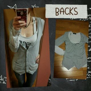 バックス(BACKS)の美品 BACKS♡カットソー Tシャツ(カットソー(長袖/七分))