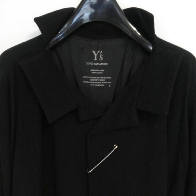 Yohji Yamamoto(ヨウジヤマモト)のy's コート yohji yamamoto メンズのジャケット/アウター(トレンチコート)の商品写真