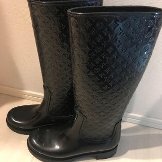 ルイヴィトン(LOUIS VUITTON)のVUITTON レインブーツ 正規品(レインブーツ/長靴)