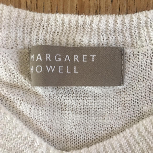 MARGARET HOWELL(マーガレットハウエル)のサマーニット 麻 マーガレットハウエル レディースのトップス(ニット/セーター)の商品写真