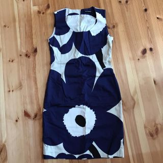 マリメッコ(marimekko)のmarimekko ワンピース ウニッコ柄(ひざ丈ワンピース)