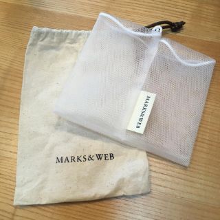 マークスアンドウェブ(MARKS&WEB)の未使用 マークスアンドウェブ ブランド巾着 ソープネット(その他)