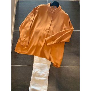 セリーヌ(CELINE)の処分価格　新品同様　COS　コス　ビッグシルエットブラウス(カットソー(長袖/七分))