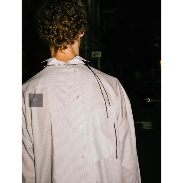 RAF SIMONS(ラフシモンズ)のyuki hashimoto 19ss フロントバックシャツ 46 メンズのトップス(シャツ)の商品写真