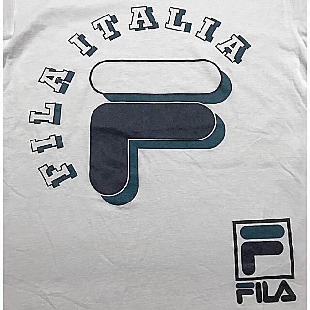 FILA(フィラ)のFILA 希少 90s ‼️USA製‼️ ビックロゴTEE‼️ メンズのトップス(Tシャツ/カットソー(半袖/袖なし))の商品写真