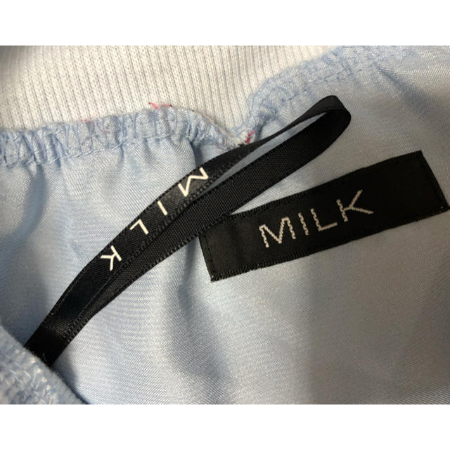 MILK(ミルク)のMILK スカート ブルー レディースのスカート(ミニスカート)の商品写真