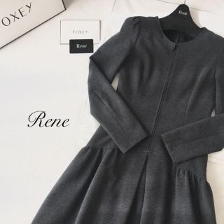 ルネ(René)のもん様ご専用♡美品‼️Rene ルネ フロントジップ ワンピース(ひざ丈ワンピース)