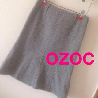 オゾック(OZOC)のOZOC♡ツイードフレアスカート(ひざ丈スカート)
