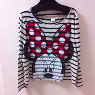 フォーエバートゥエンティーワン(FOREVER 21)のFOREVER21♡ミニーちゃんＴ(Tシャツ(長袖/七分))