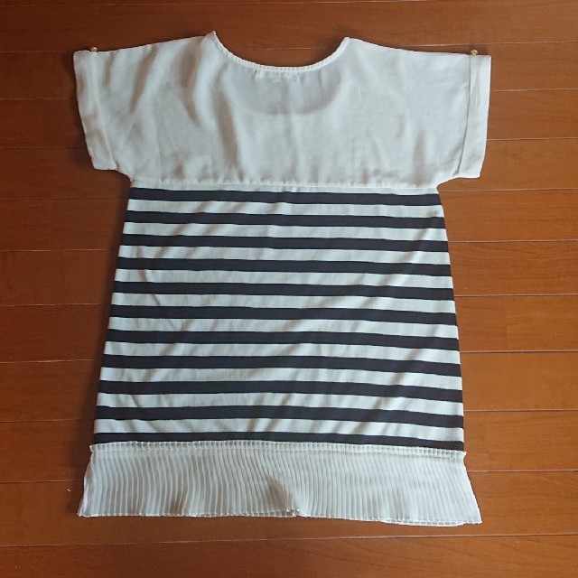 Rope' Picnic(ロペピクニック)のロペピクニック シフォン切り替えTシャツ レディースのトップス(シャツ/ブラウス(半袖/袖なし))の商品写真