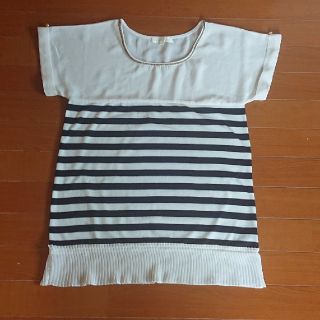 ロペピクニック(Rope' Picnic)のロペピクニック シフォン切り替えTシャツ(シャツ/ブラウス(半袖/袖なし))