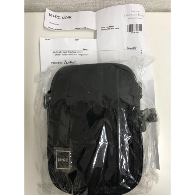 M+RC NOIR BLACK ORANGE TRAP マルシェノア バッグ メンズのバッグ(その他)の商品写真