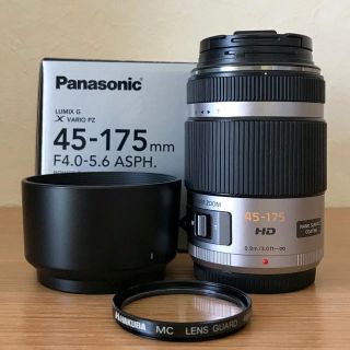 パナソニック(Panasonic)のLUMIX G 45-175mm F4.0-5.6 保護フィルター付き(レンズ(ズーム))