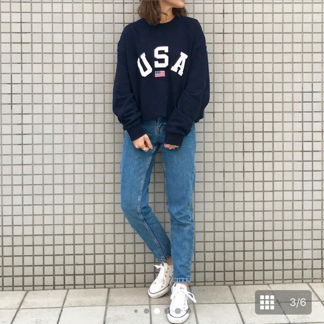 dholic(ディーホリック)のmeidy 美品 USA sweat レディースのトップス(トレーナー/スウェット)の商品写真