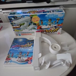 ウィー(Wii)のwii ファミリーフィッシング さおコン 任天堂(家庭用ゲームソフト)