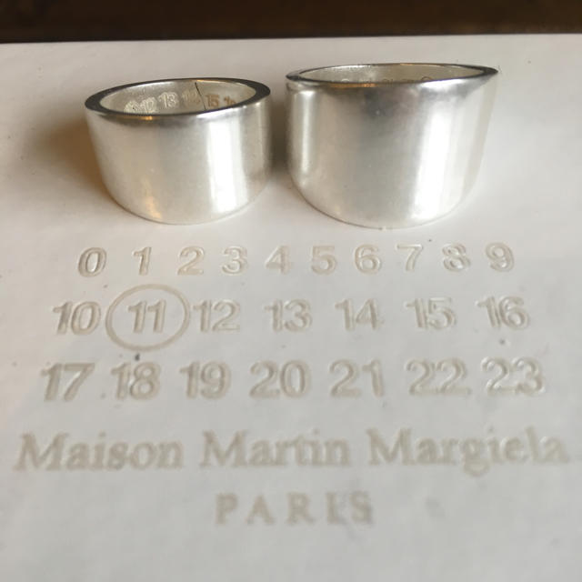 マルジェラ 2連リング 指輪 Maison Martin Margiela