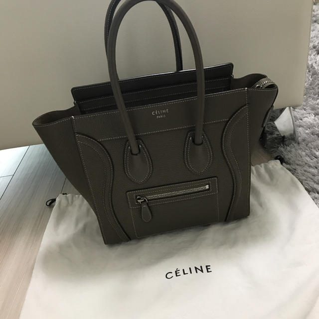 CELINE ラゲージ バック★セリーヌ ラゲージ マイクロ ハンドバッグ スリ