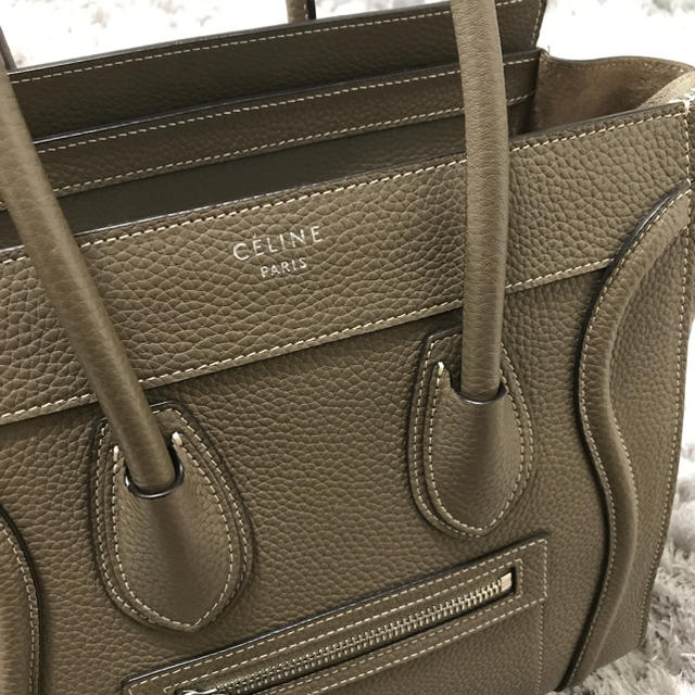 CELINE ラゲージ バック★セリーヌ ラゲージ マイクロ ハンドバッグ スリ