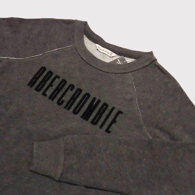 Abercrombie&Fitch(アバクロンビーアンドフィッチ)の★新品★アバクロンビー&フィッチ★クルースウェット (Dk.Grey/M) レディースのトップス(トレーナー/スウェット)の商品写真