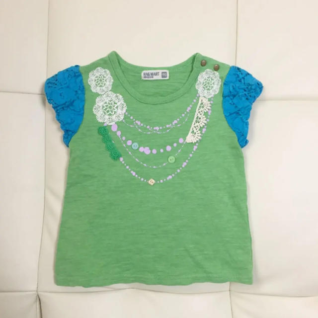 RAG MART(ラグマート)のRAG MART☆Tシャツ☆90 キッズ/ベビー/マタニティのキッズ服女の子用(90cm~)(Tシャツ/カットソー)の商品写真