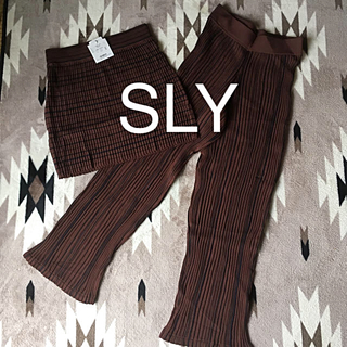 スライ(SLY)の【新品】SLY スカート＆パンツセット♡(セット/コーデ)