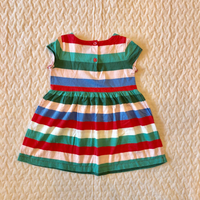 babyGAP(ベビーギャップ)のbaby GAP☆ ボーダーワンピース キッズ/ベビー/マタニティのベビー服(~85cm)(ワンピース)の商品写真