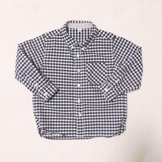 ムジルシリョウヒン(MUJI (無印良品))の無印良品 ギンガムチェックシャツ(Tシャツ/カットソー)