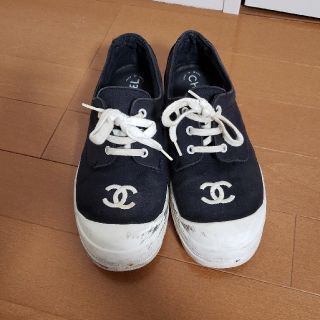 シャネル(CHANEL)のシャネル 正規品 スニーカー 38(スニーカー)