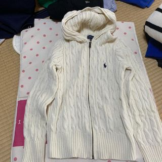 ポロラルフローレン(POLO RALPH LAUREN)のRALPH LAUREN フード付カーディガン値下げ(カーディガン)