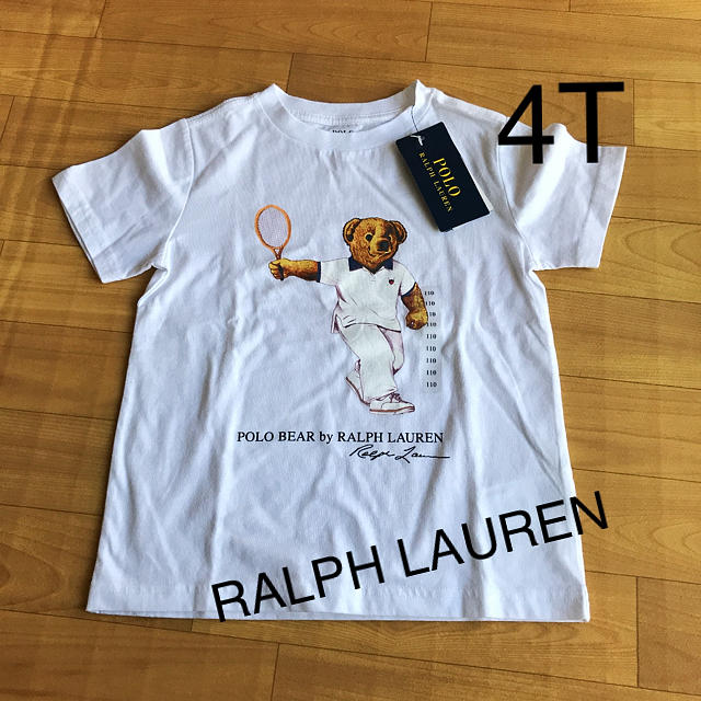 POLO RALPH LAUREN(ポロラルフローレン)の【未使用タグ付き】ラルフローレン ポロベア Tシャツ 4T キッズ/ベビー/マタニティのキッズ服男の子用(90cm~)(Tシャツ/カットソー)の商品写真