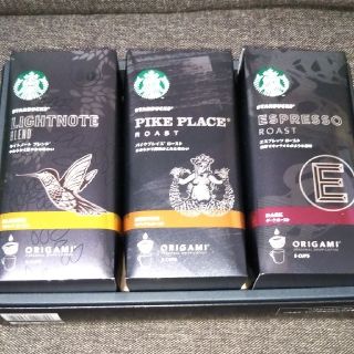 スターバックスコーヒー(Starbucks Coffee)の新品未開封　スターバックスコーヒー　オリガミ　ドリップコーヒー(コーヒー)