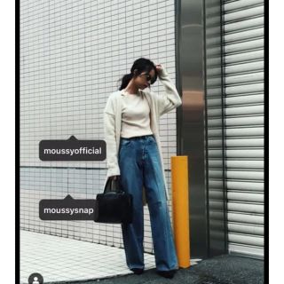 マウジー(moussy)のMOUSSY デニムガウチョパンツ(デニム/ジーンズ)