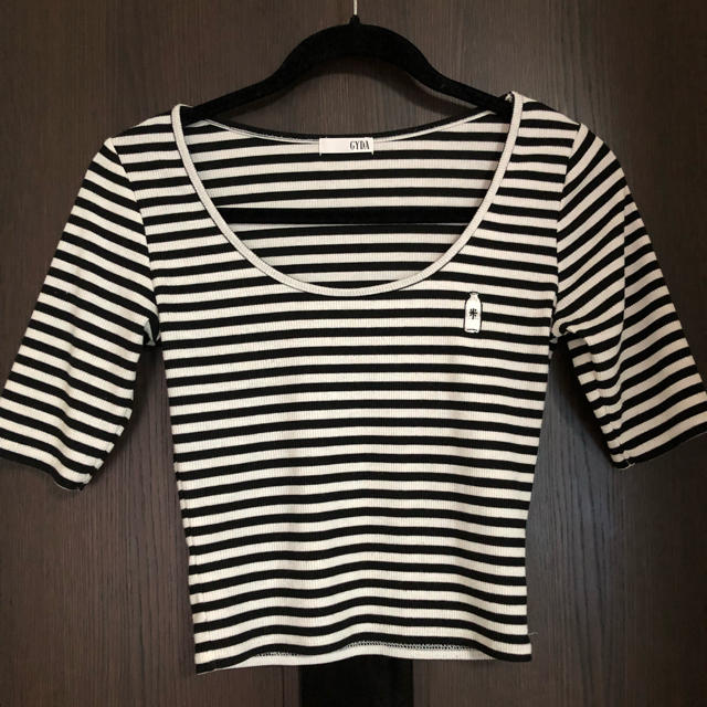 GYDA(ジェイダ)のジェイダ ボーダーTシャツ レディースのトップス(Tシャツ(半袖/袖なし))の商品写真