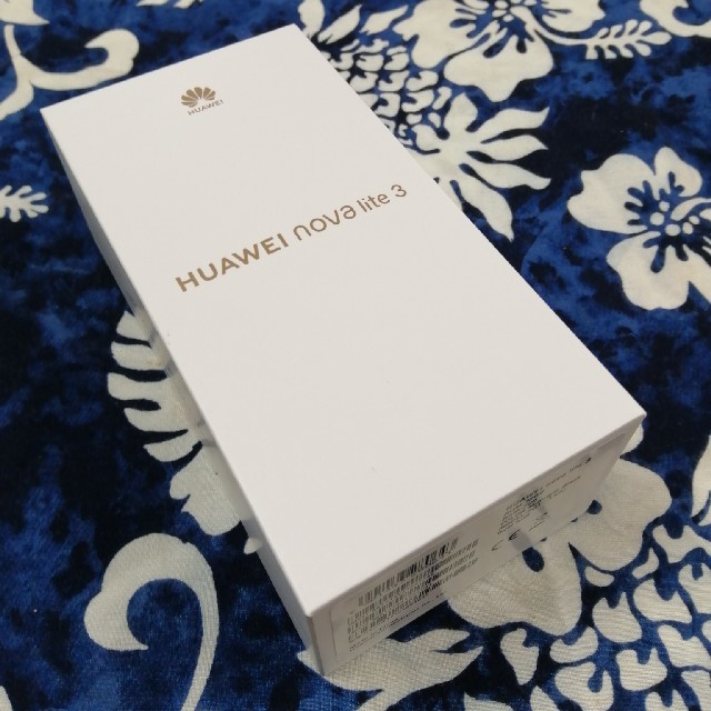 （新品）HUAWEI nova lite 3　ブラック