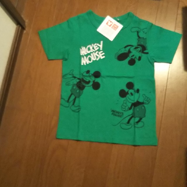 UNIQLO(ユニクロ)のたい様専用 タグ付き新品！UNIQLO DisneyミッキーTシャツ キッズ/ベビー/マタニティのキッズ服男の子用(90cm~)(Tシャツ/カットソー)の商品写真